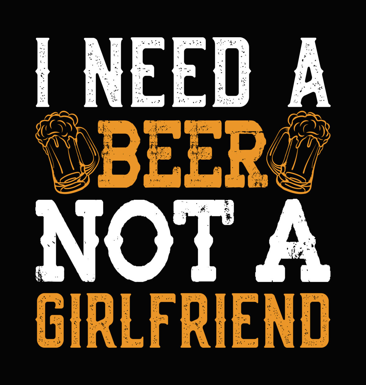 Beer Girlfriend DTF Transfer