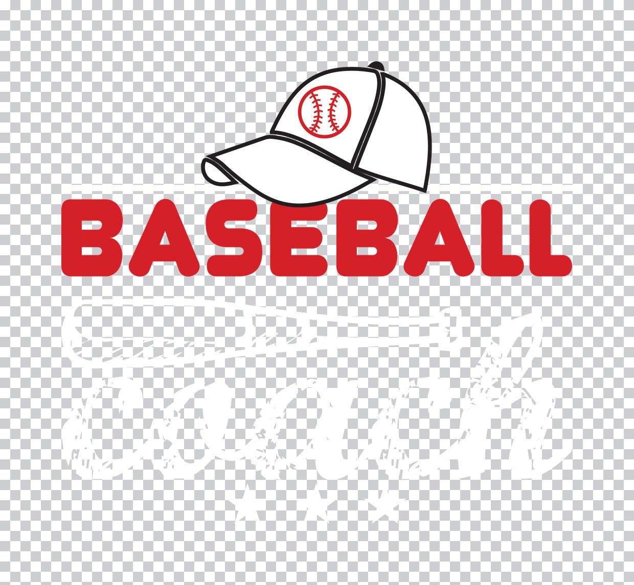 Baseball Cap Graphic DTF Transfer
