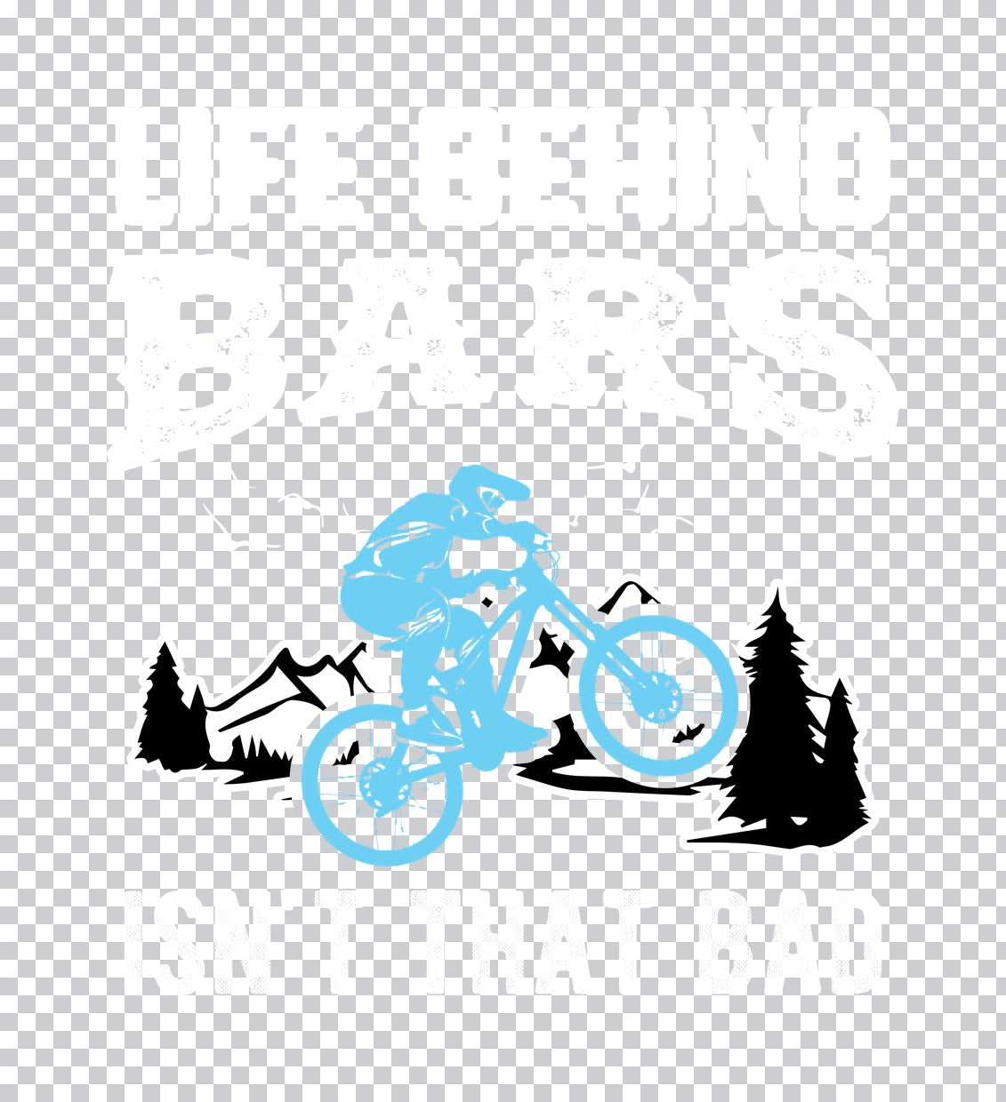 Mountain Biking Adventure DTF Transfer