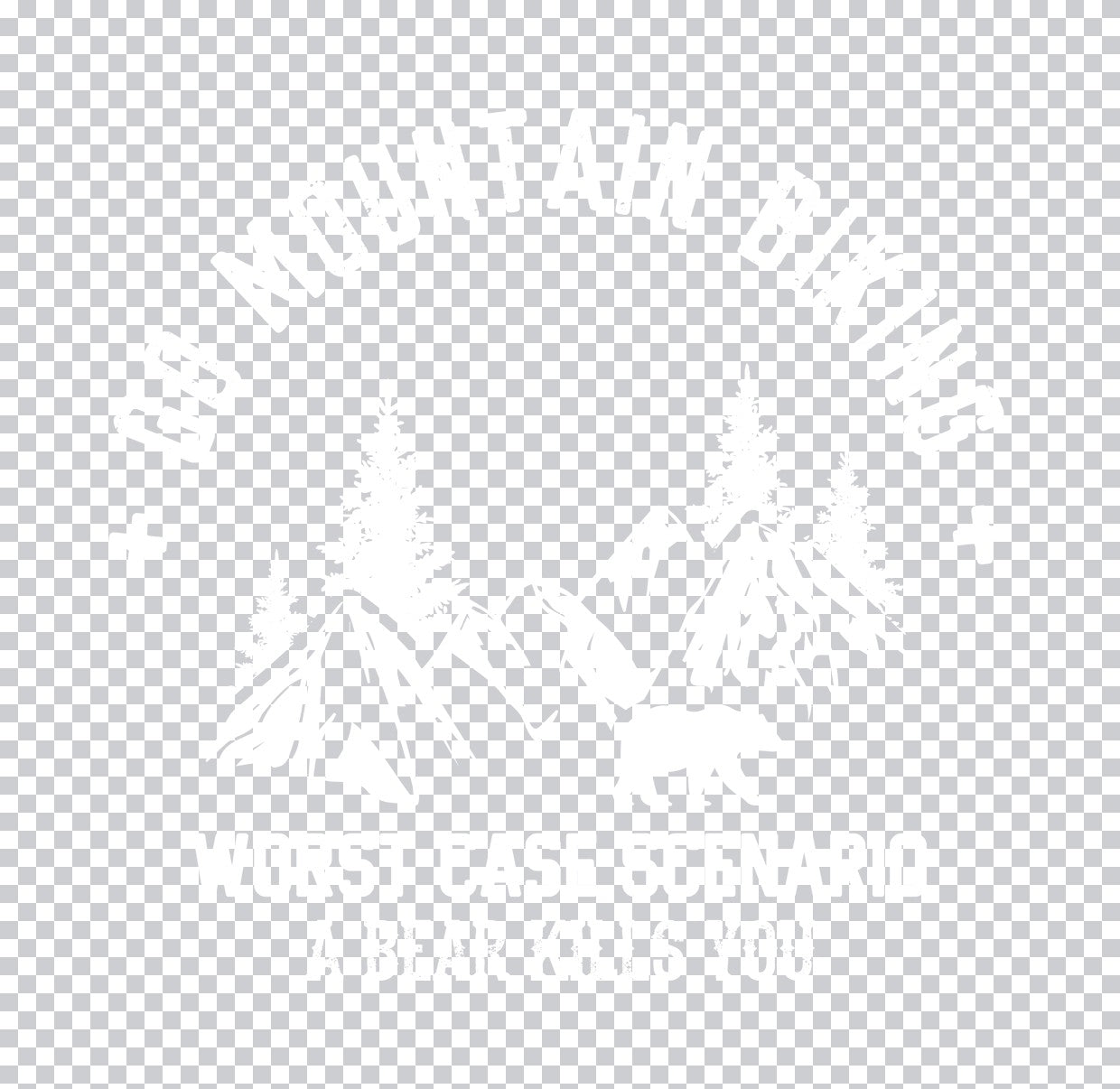 Mountain Bike Gear Retro Design DTF Transfer