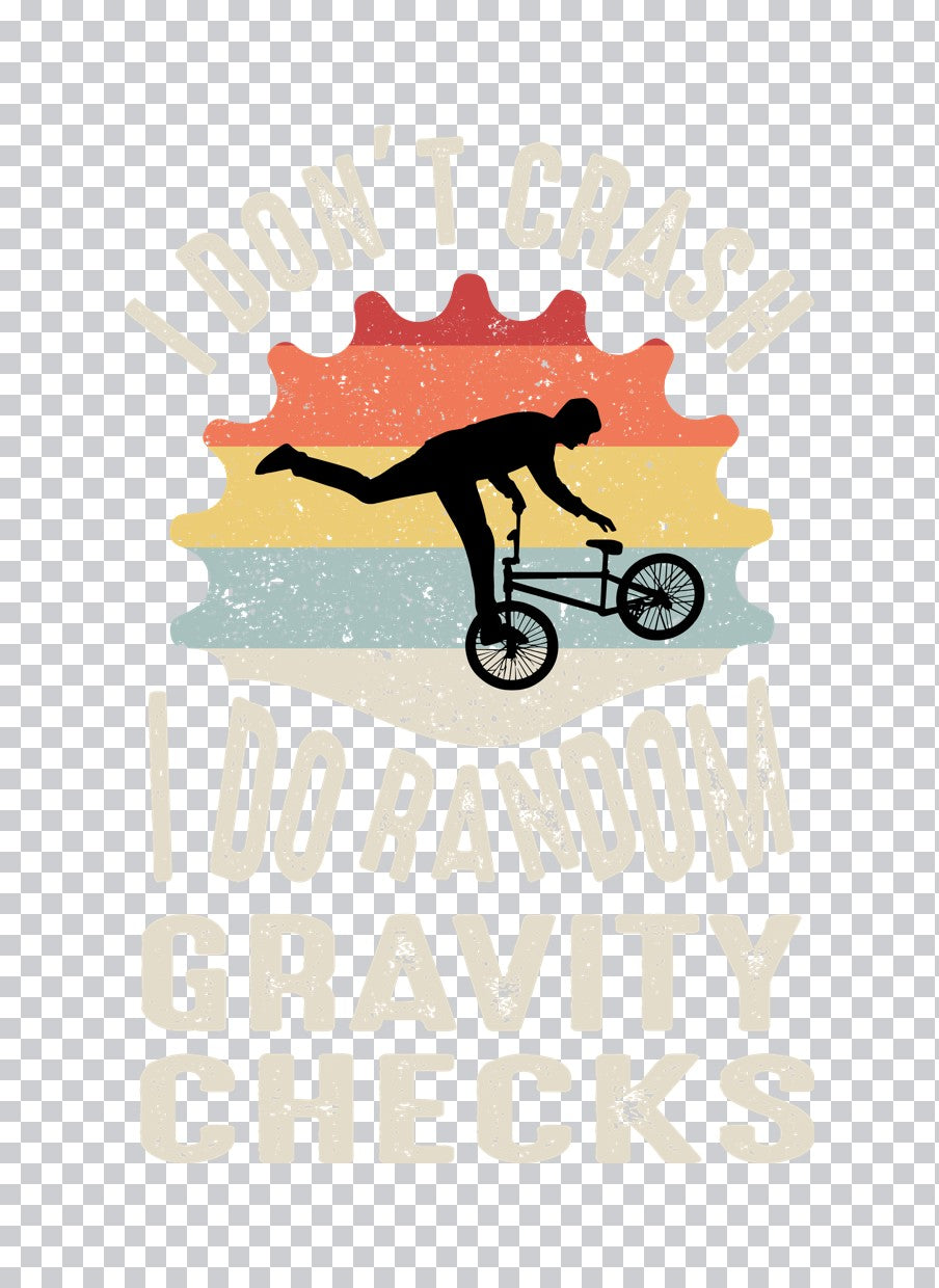 Vintage Gravity Check BMX DTF Transfer