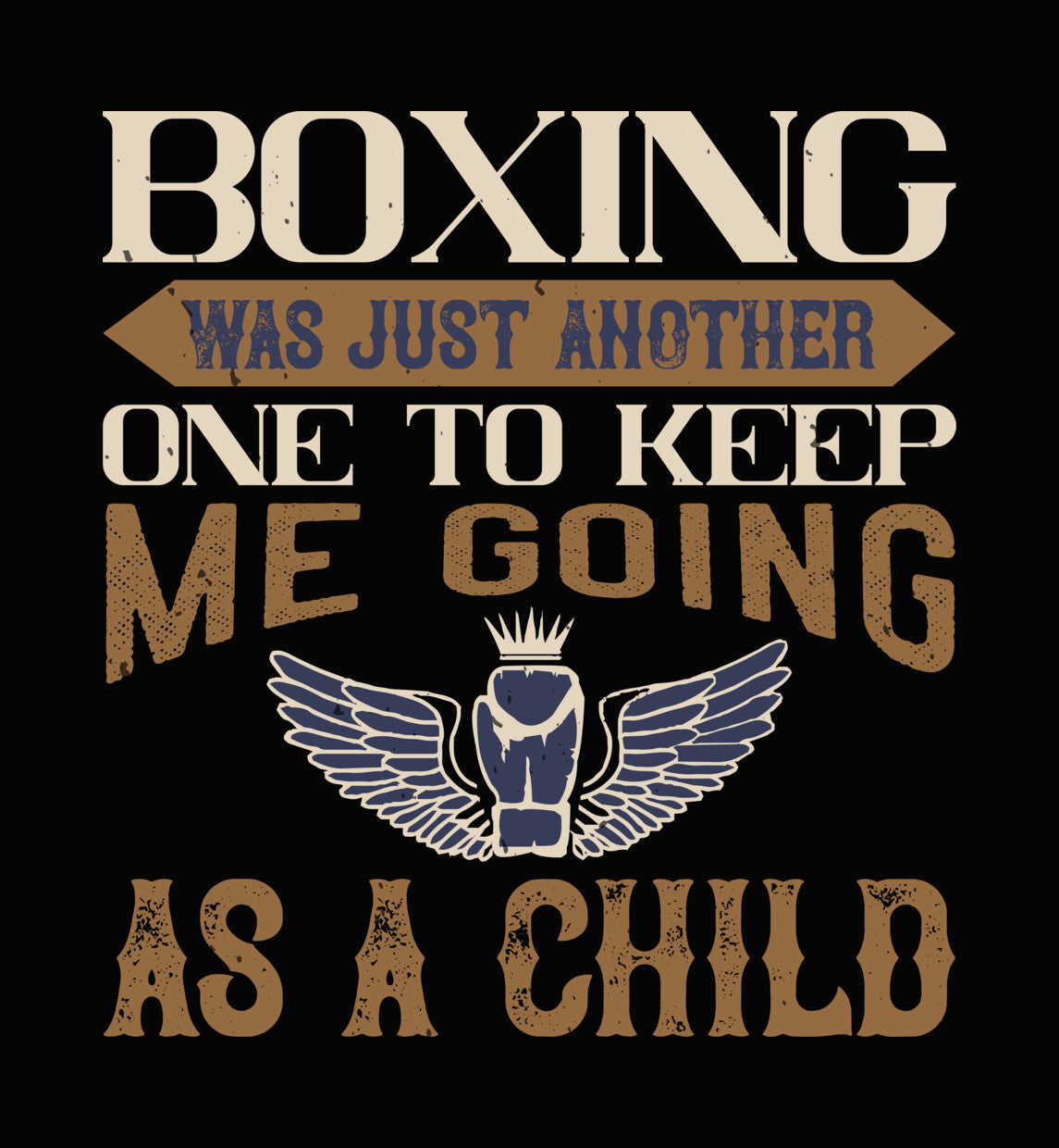 Boxing Childhood Passion DTF Transfer