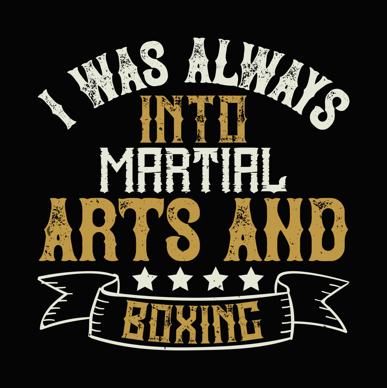 Martial Arts And Boxing DTF Transfer