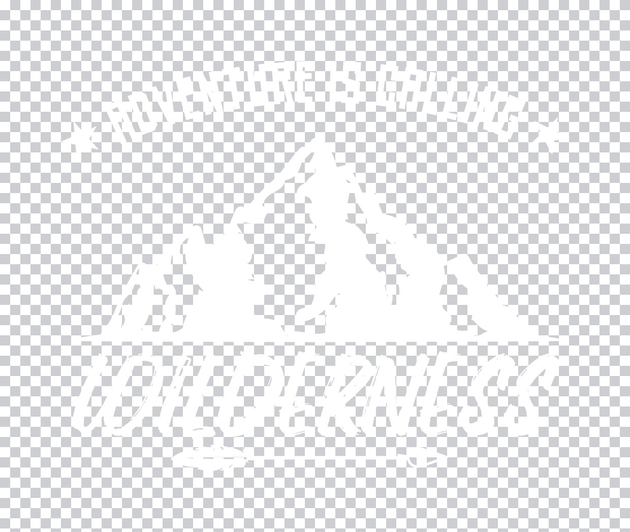 Camping Adventure Mountain Scene DTF Transfer