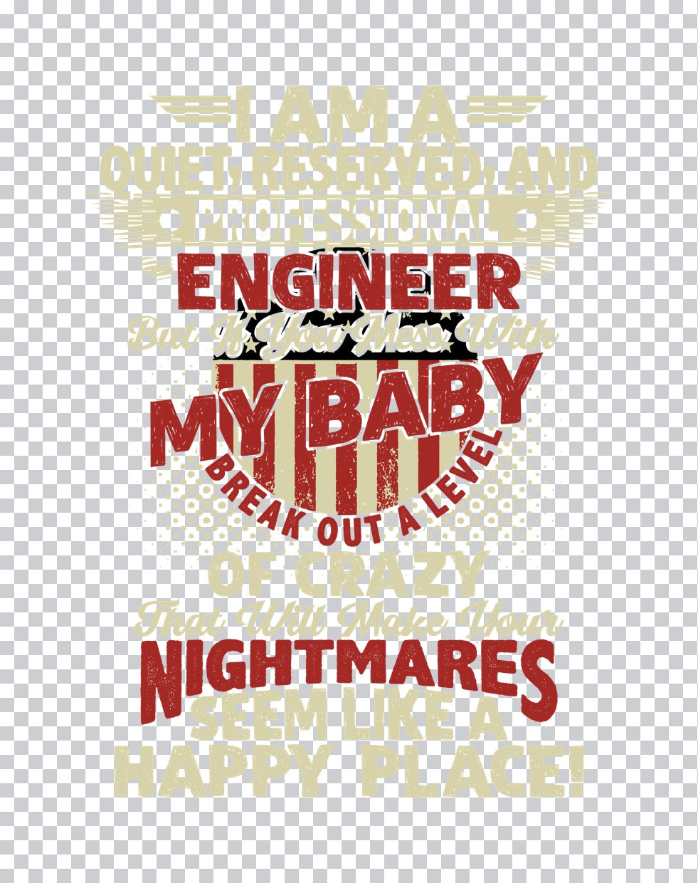 Protective Engineer Mom DTF Transfer