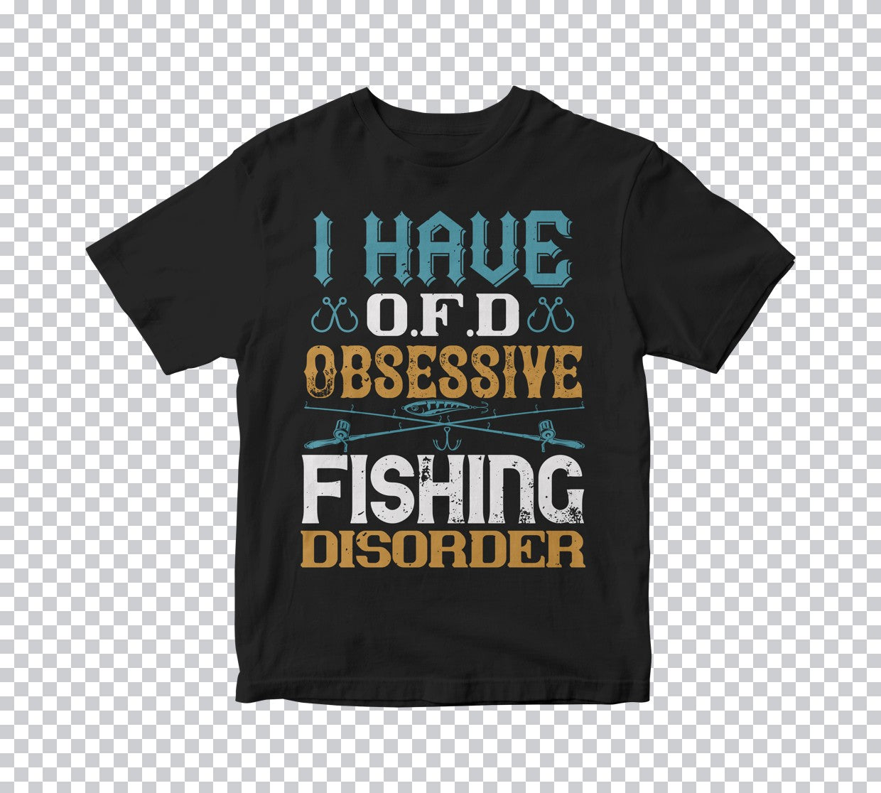 Obsessive Fishing Disorder DTF Transfer
