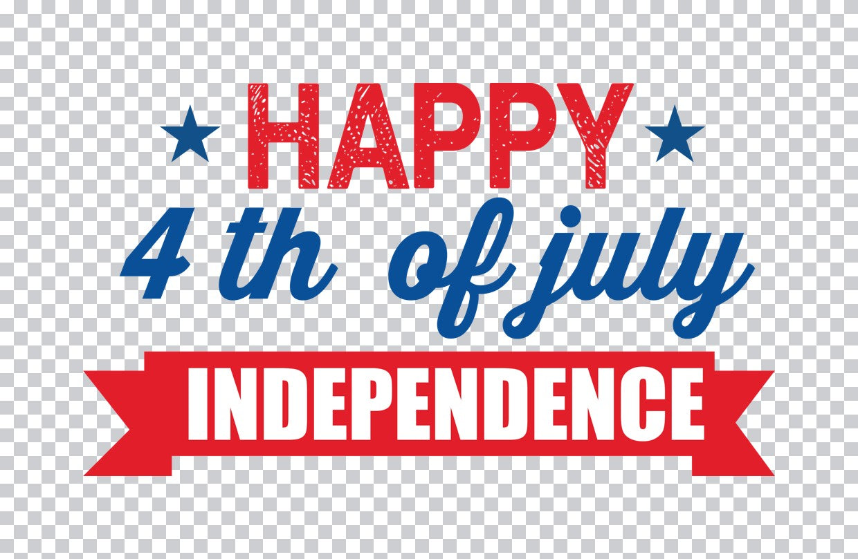 Happy 4th of July Independence DTF Transfer