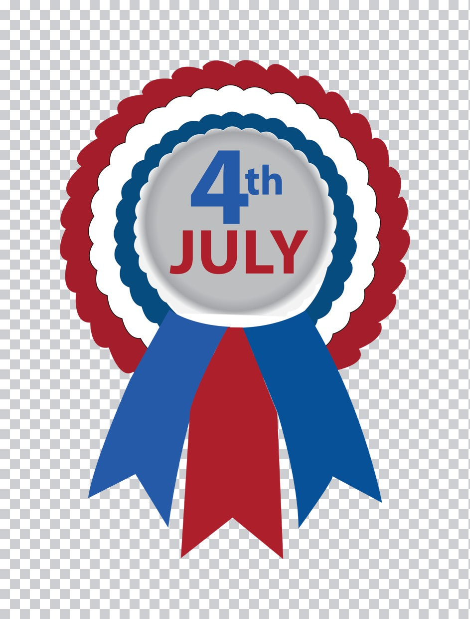 Fourth of July Award Ribbon DTF Transfer