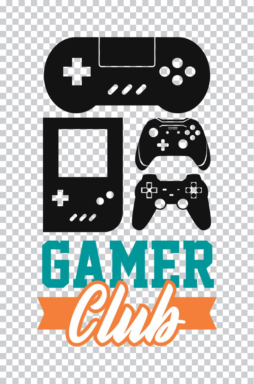 Gamer Club Controller Collection DTF Transfer