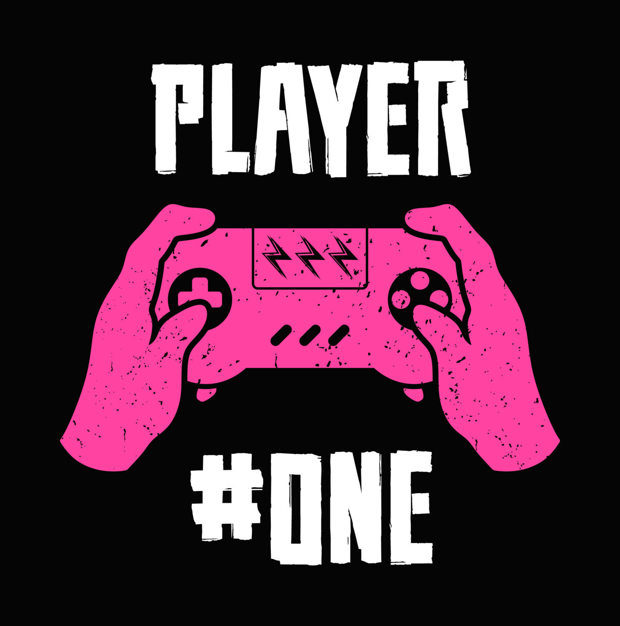 Pink Gaming Controller Hands DTF Transfer