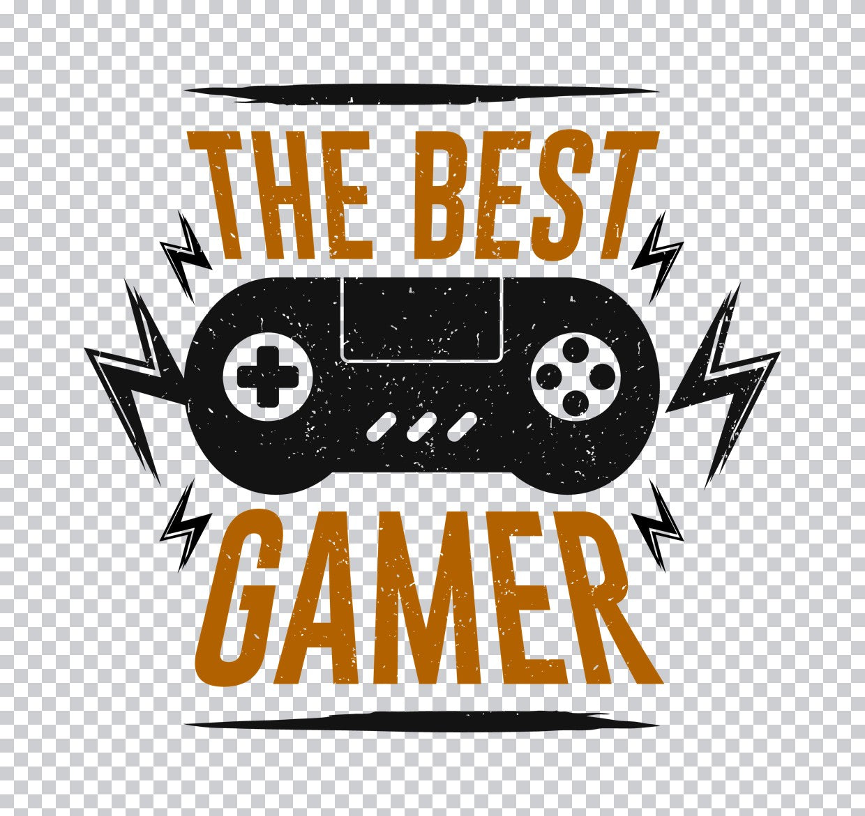The Best Gamer Controller DTF Transfer