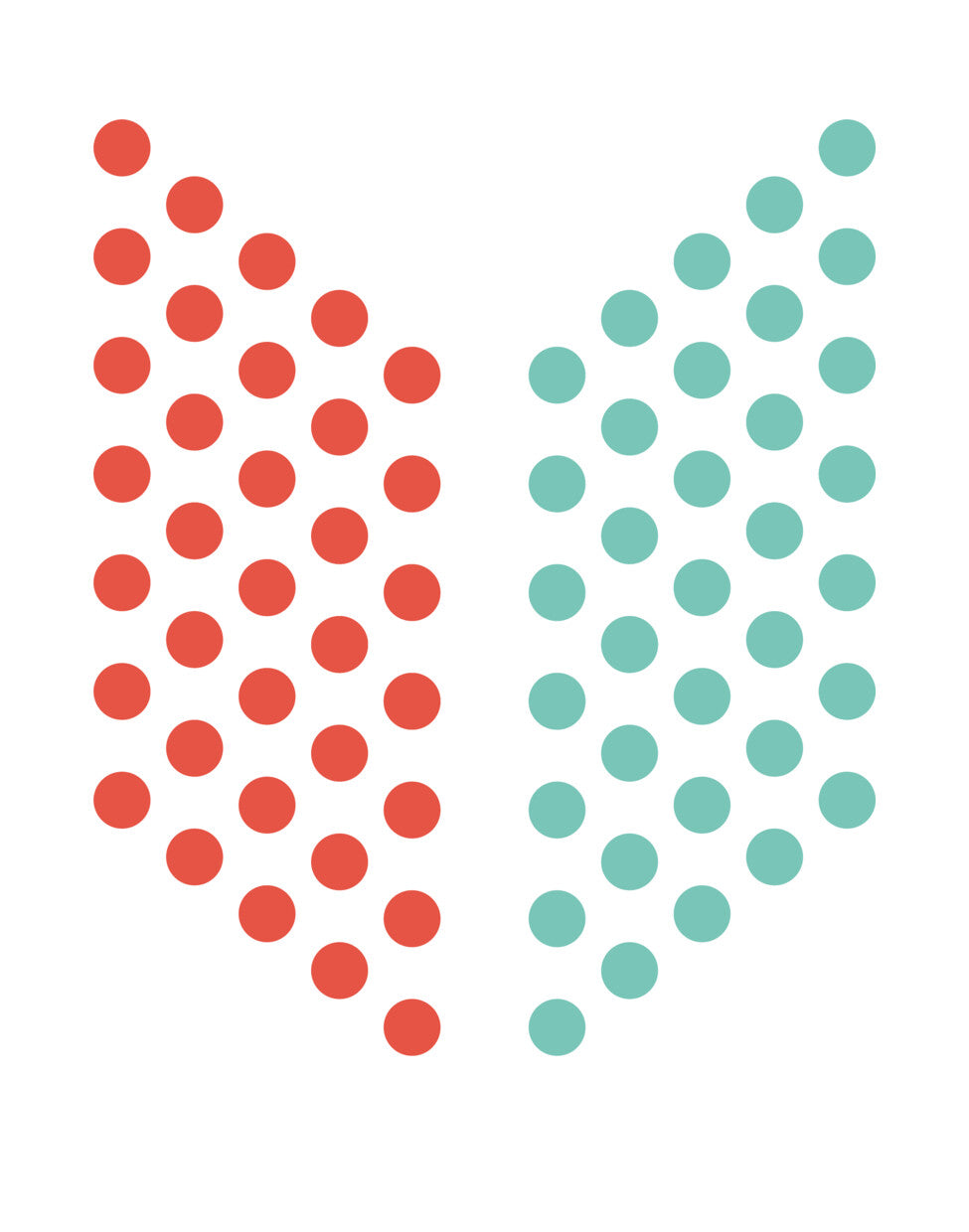 Geometric Dot Shield DTF Transfer