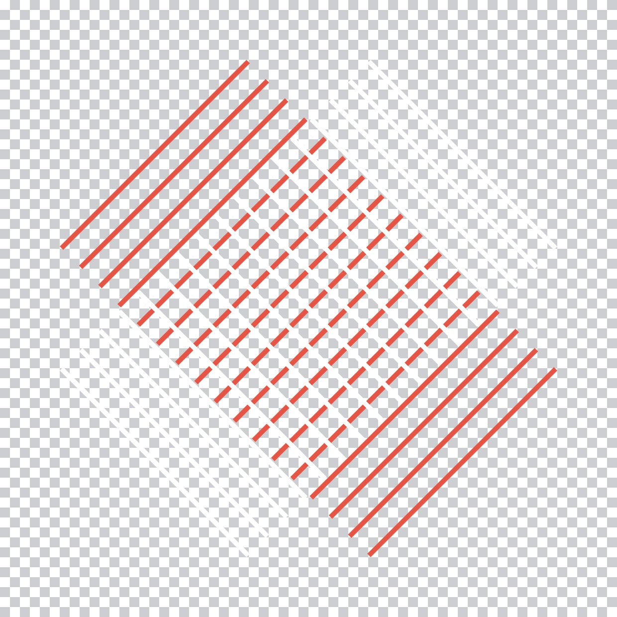 Linear Geometric Stripe Pattern DTF Transfer