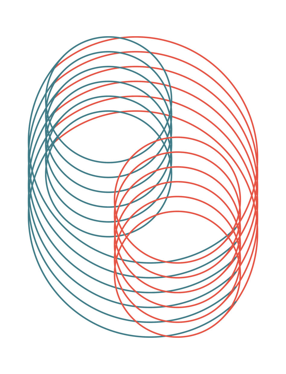 Geometric Polka Dot Target DTF Transfer