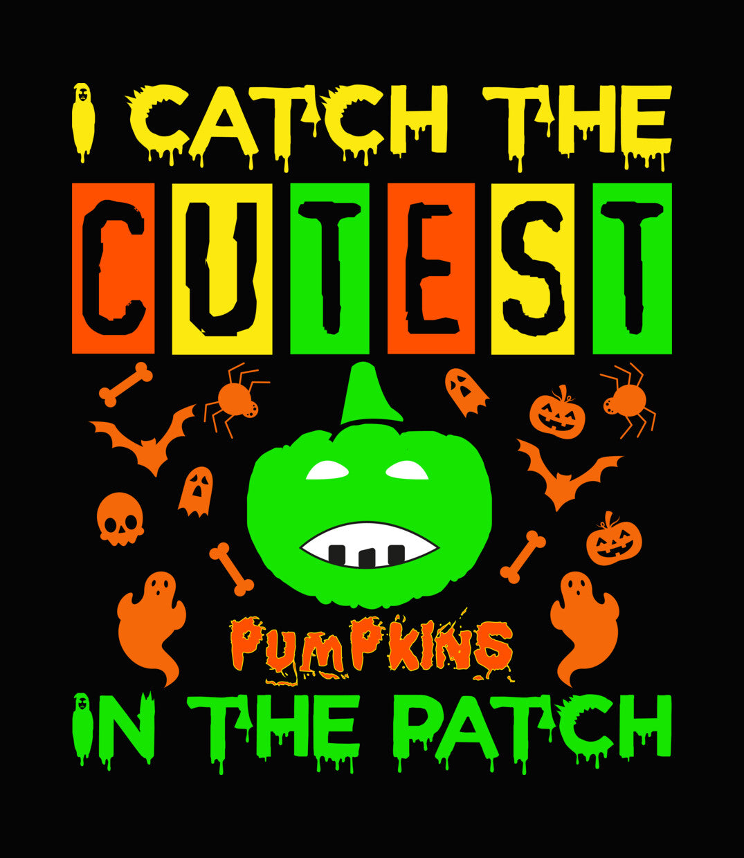 Cutest Pumpkins in the Patch DTF Transfer