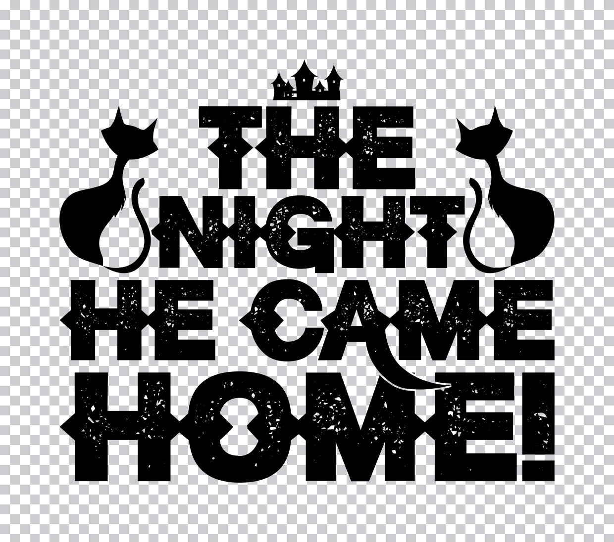 The Night He Came Home DTF Transfer