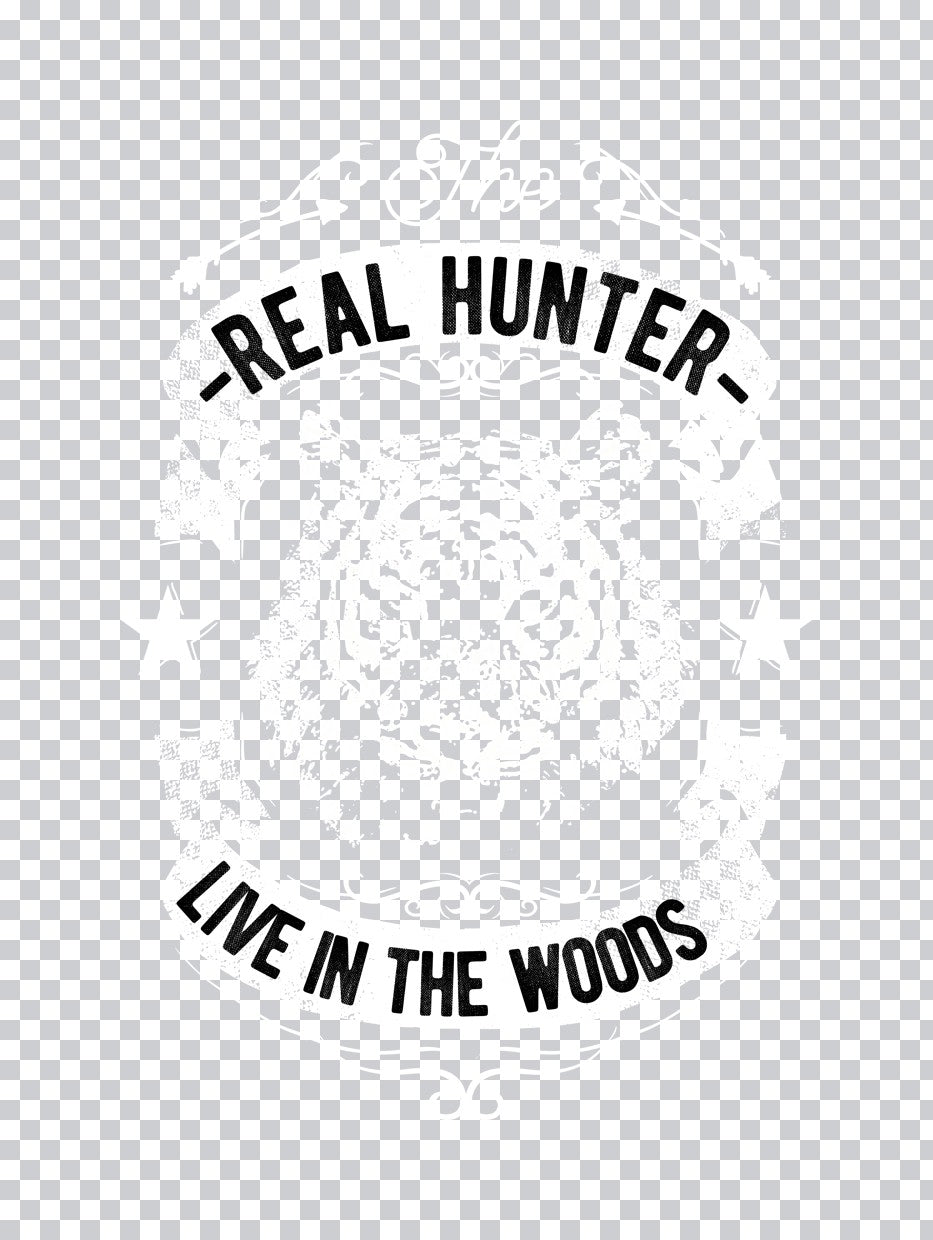 Real Hunter Live In The Woods DTF Transfer