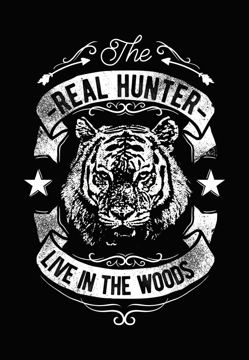 Real Hunter Live In The Woods DTF Transfer