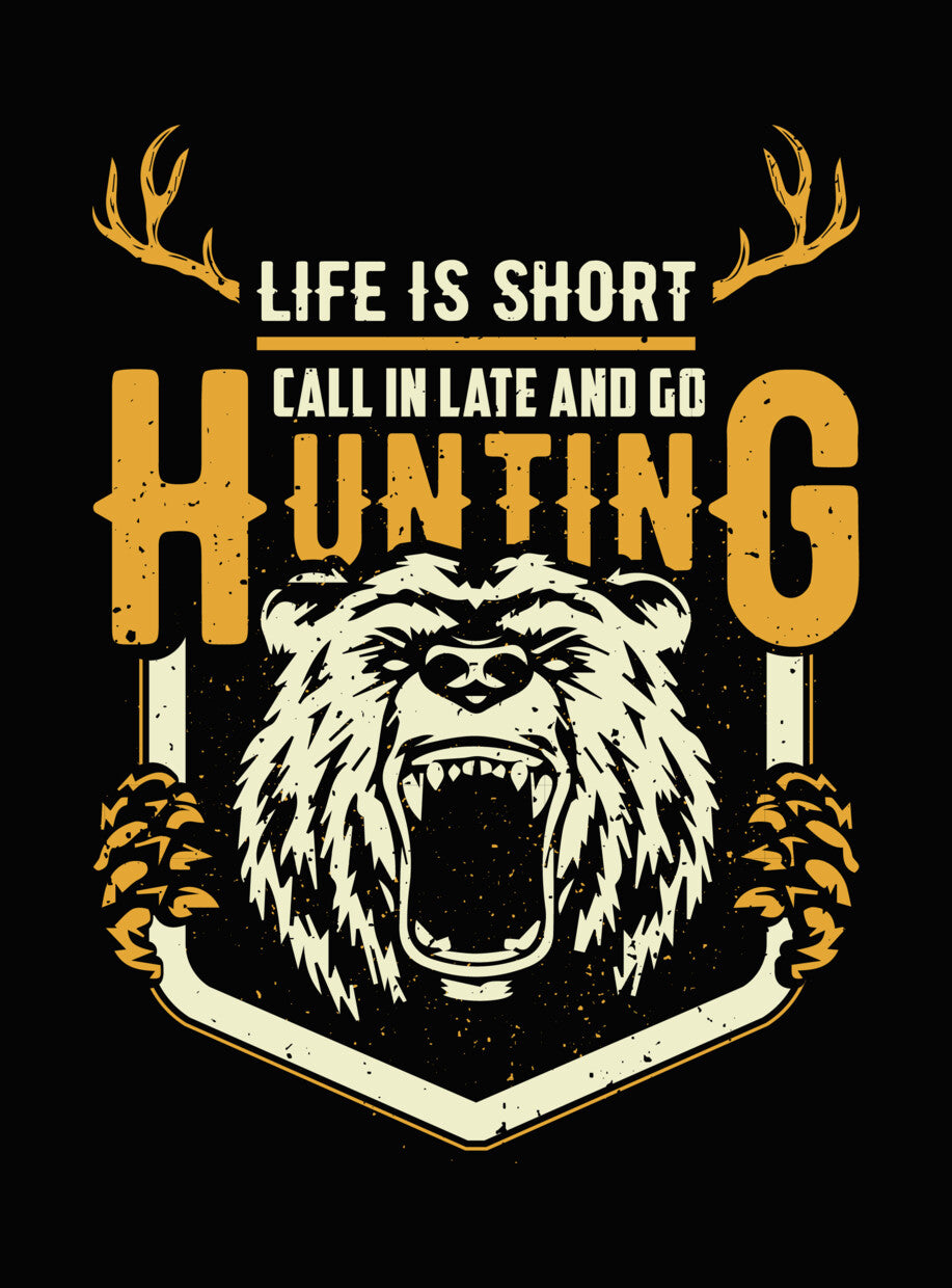 Life Is Short Call Late DTF Transfer
