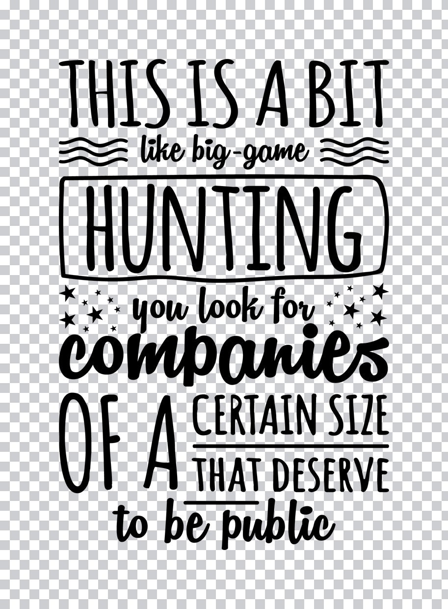 Big Game Hunting Business DTF Transfer