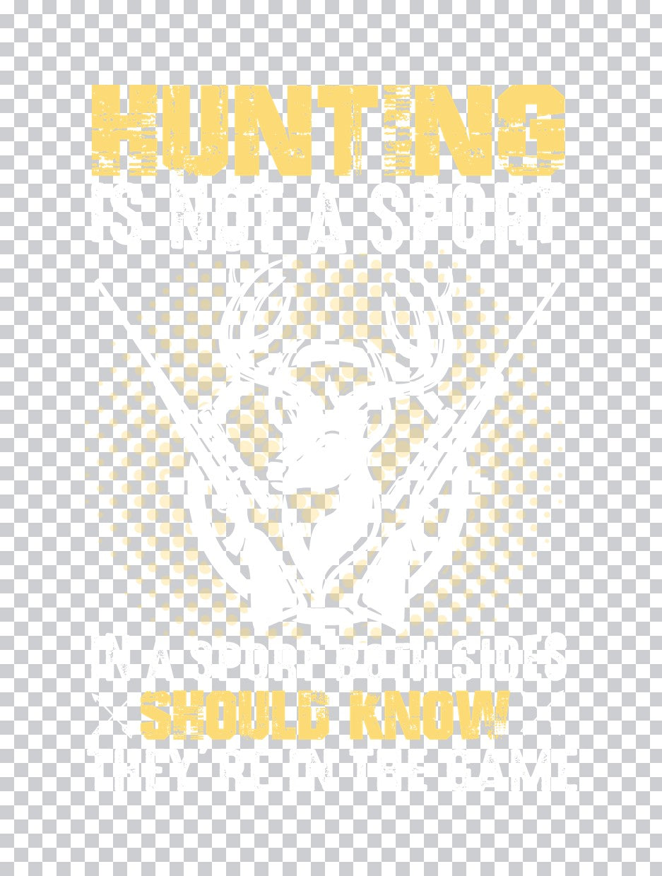 Hunter Will Find You Crossed Rifle And Antler DTF Transfer
