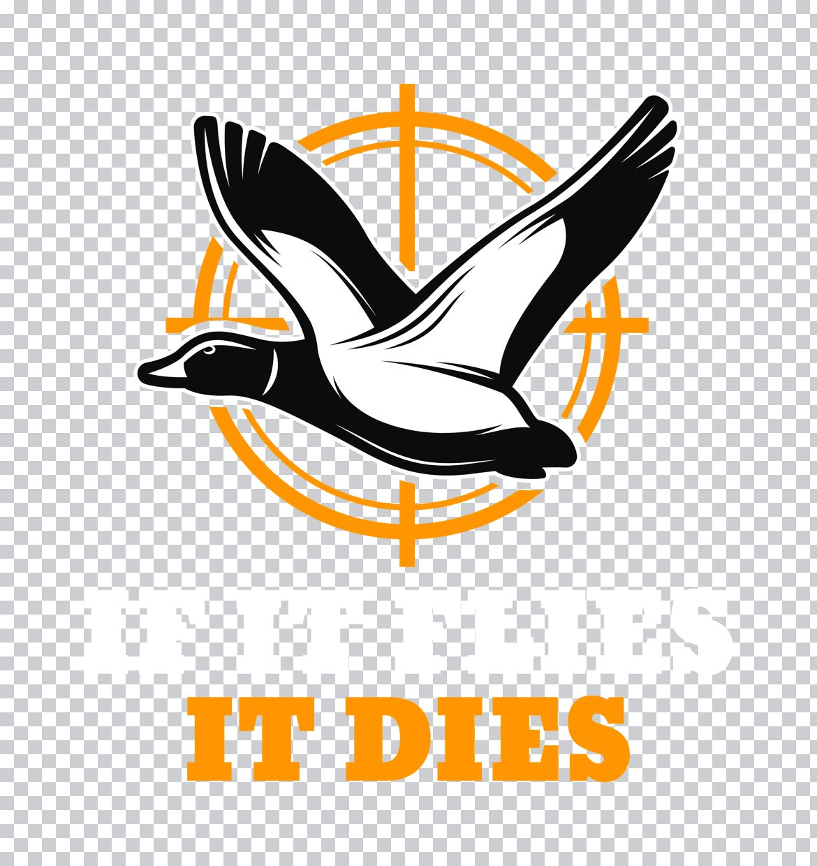 Duck Hunting Target Design DTF Transfer