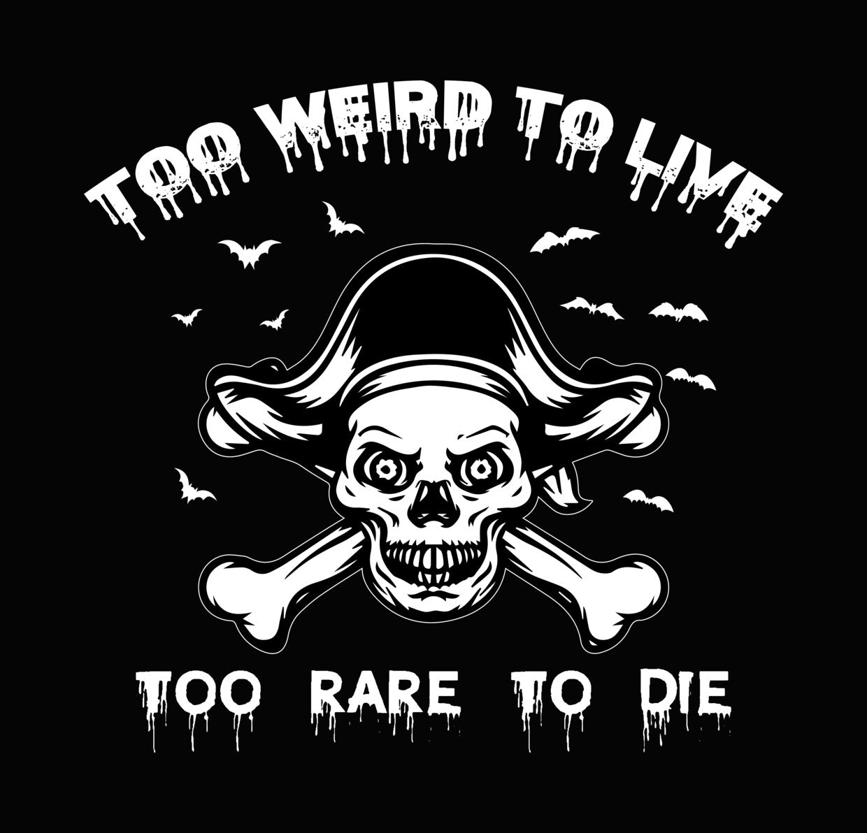 Pirate Skull and Crossbones DTF Transfer