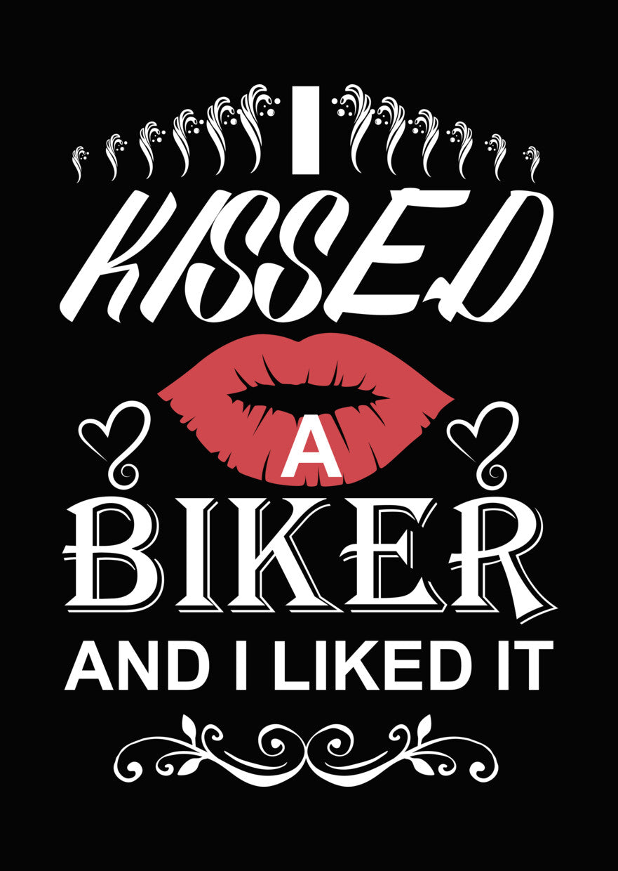 Letter A Kiss Mark DTF Transfer