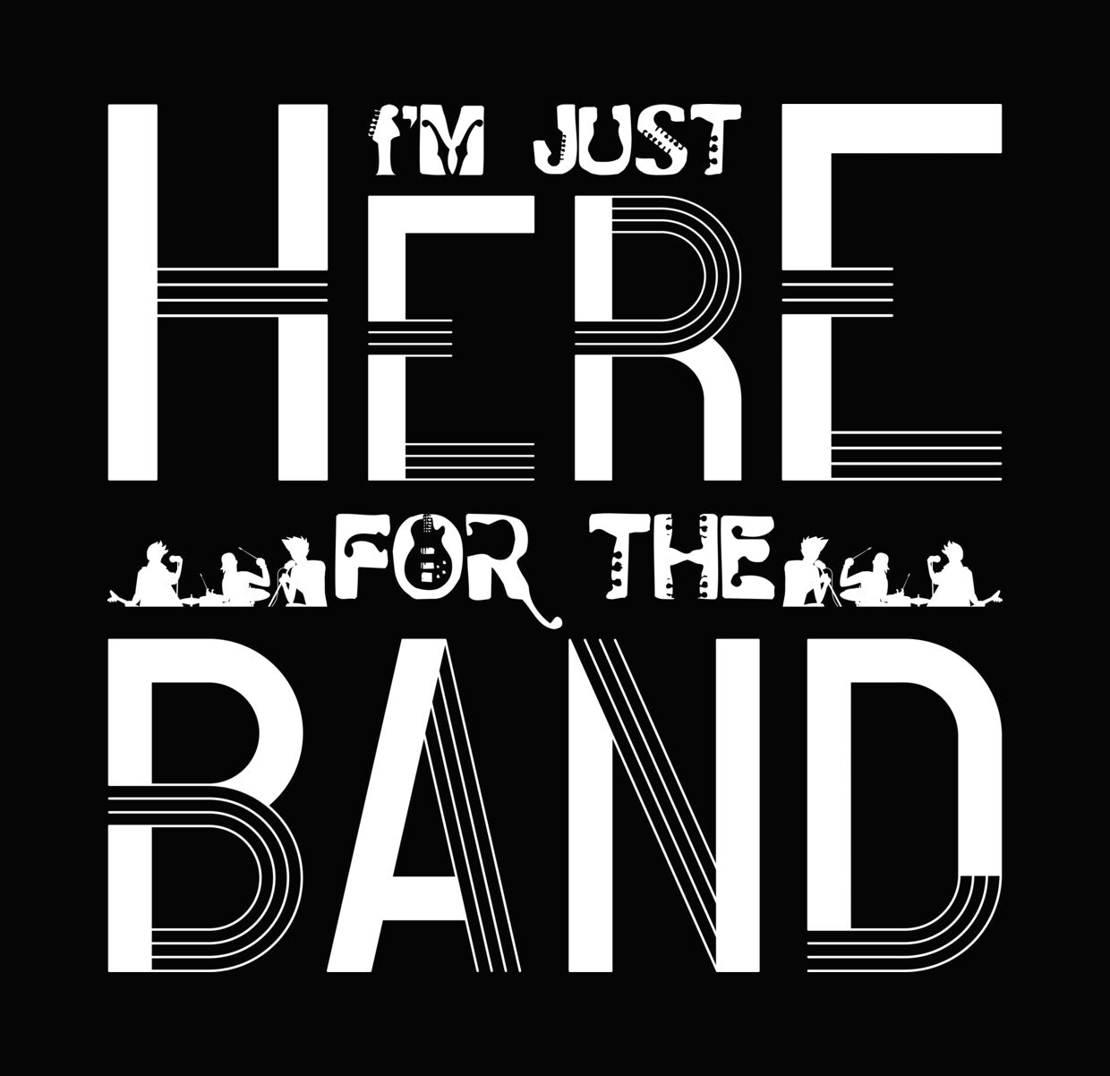 Music Is Life Graphic DTF Transfer