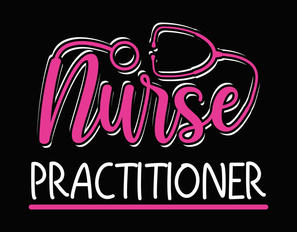 Pink Nurse Stethoscope DTF Transfer