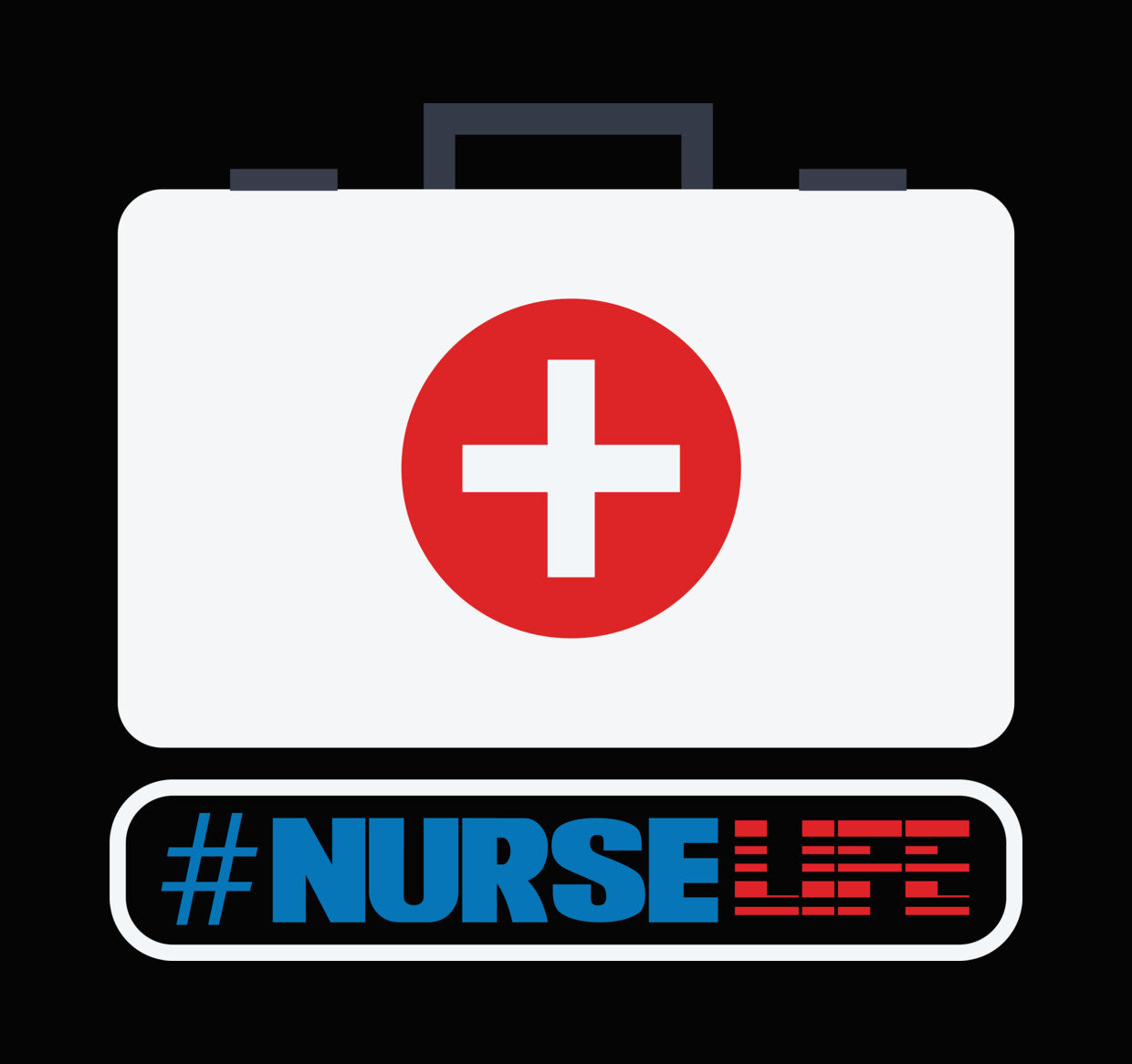 Nurse Life First Aid Kit DTF Transfer