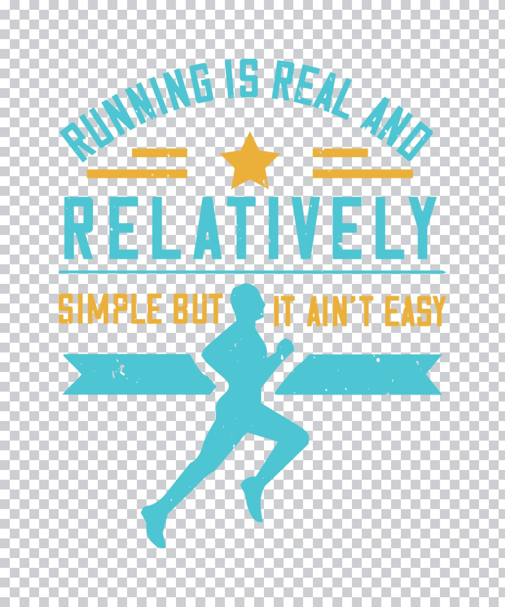 Running Is Real and Relatively Simple DTF Transfer