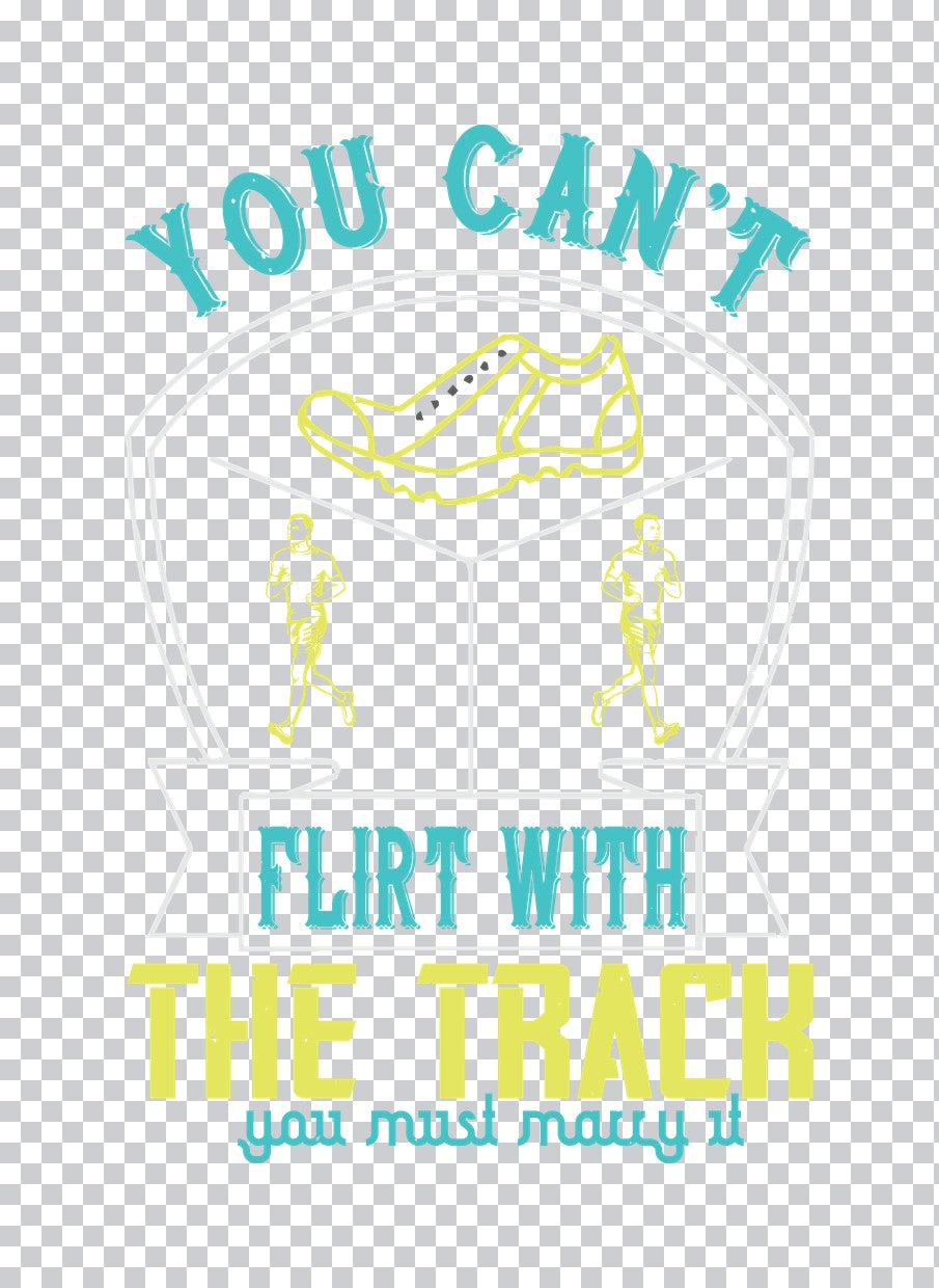 Flirt With the Track Runner DTF Transfer