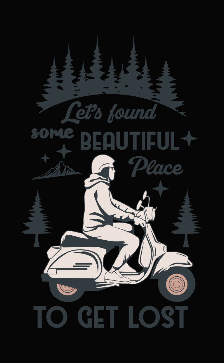 Beautiful Place To Get Lost DTF Transfer