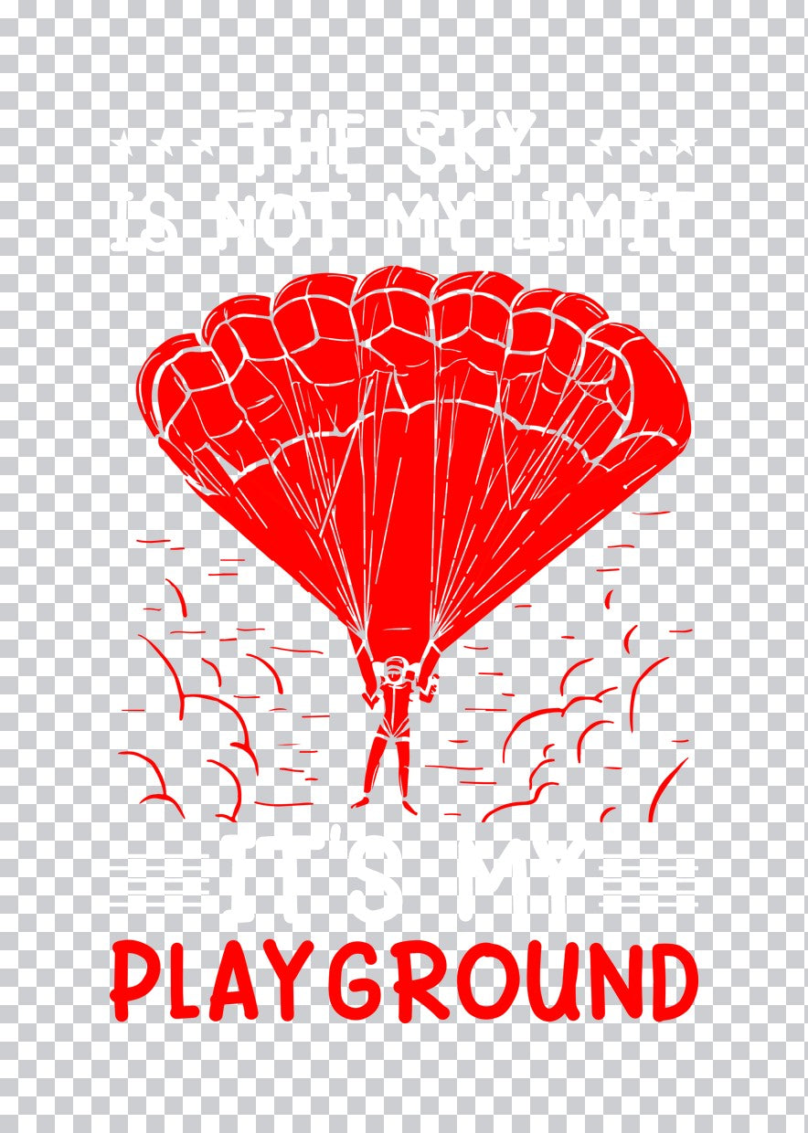 Skydiving Playground Graphic DTF Transfer