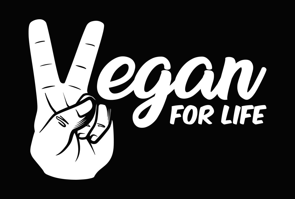 Vegan Plant-Based Lifestyle DTF Transfer
