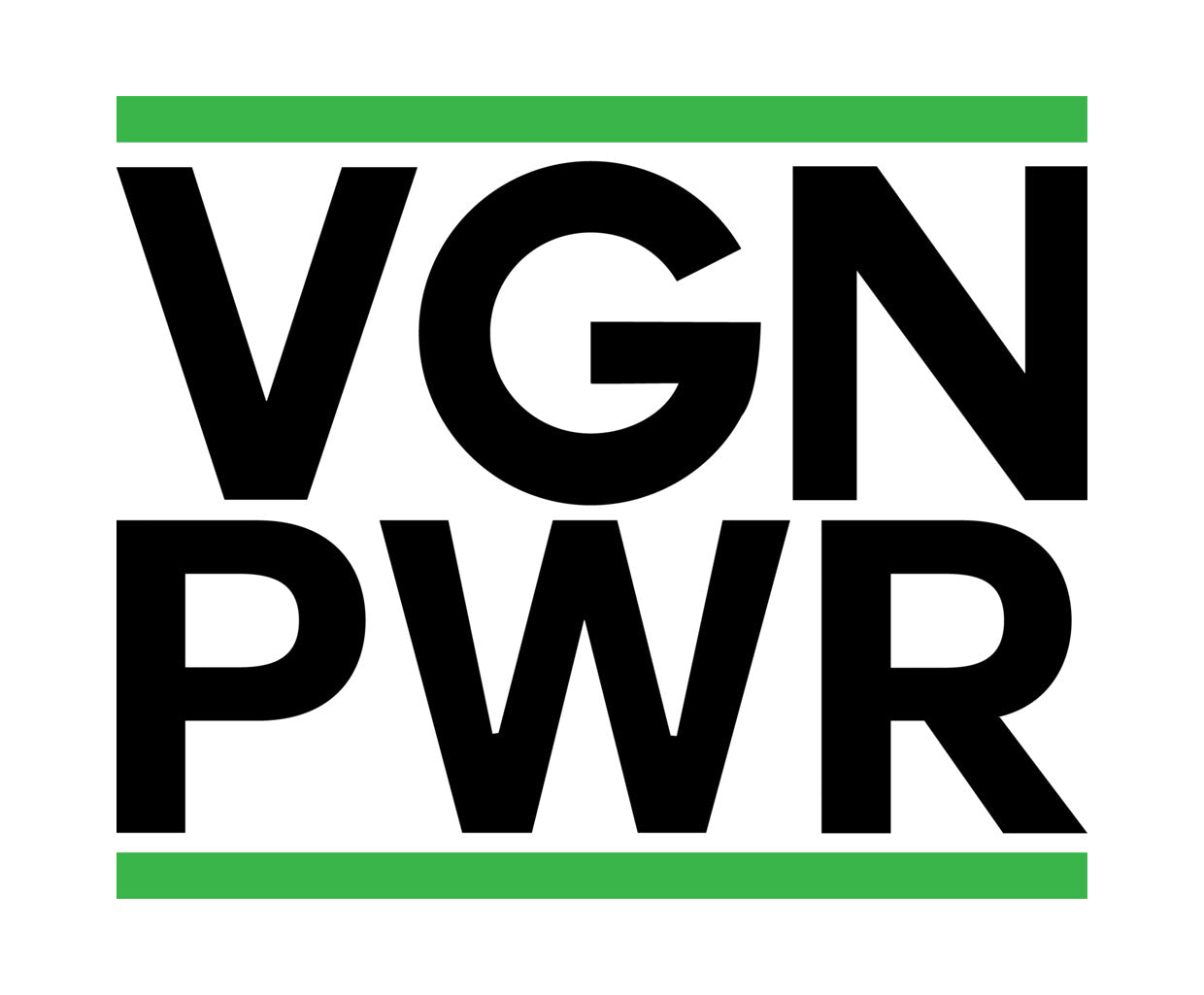 VGN PWR Bold Text DTF Transfer