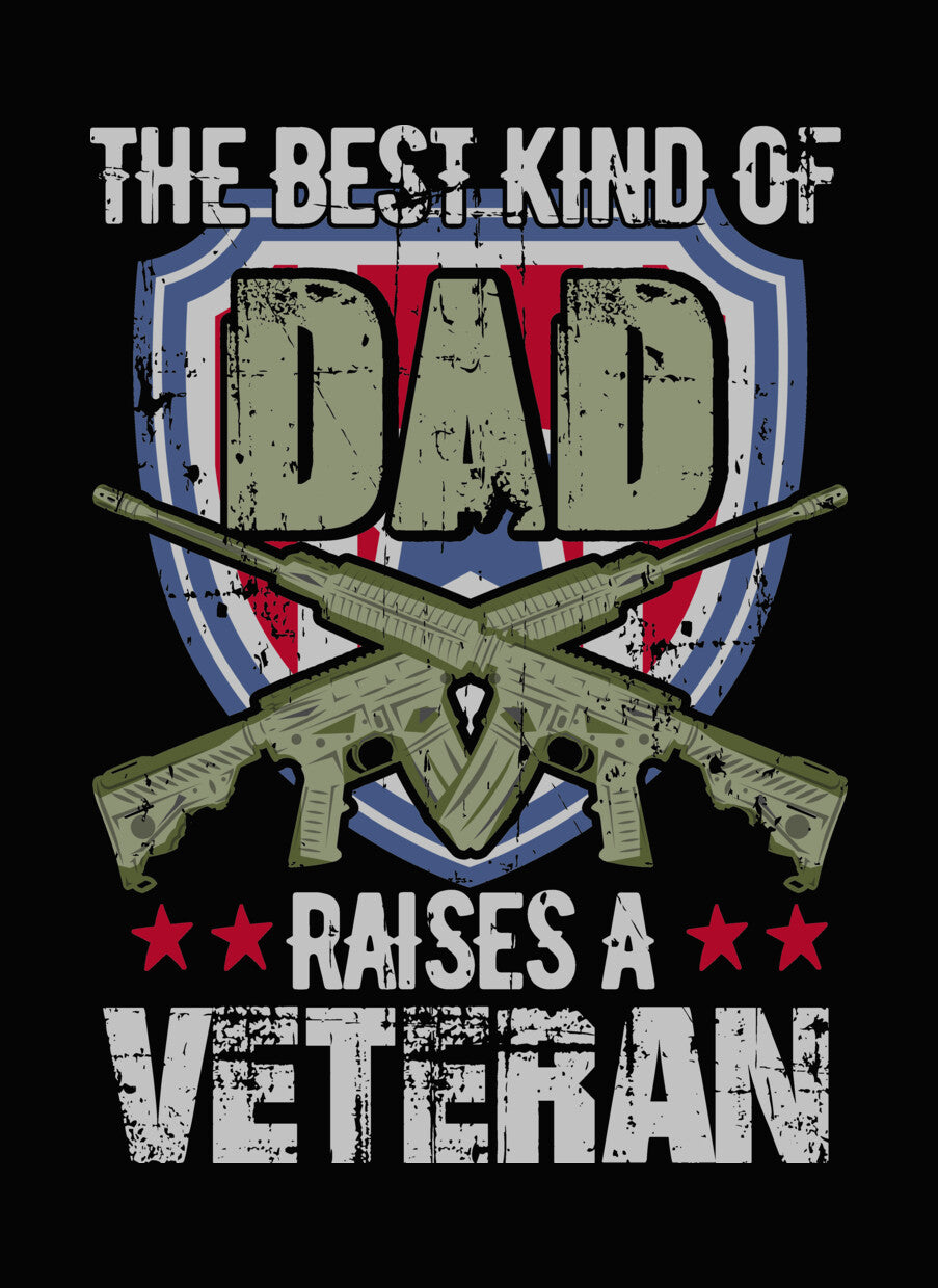 Best Kind of Dad Raises Veteran DTF Transfer