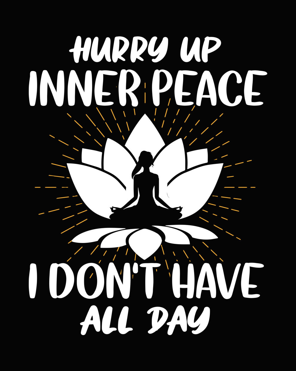 Boho Sunburst Yoga DTF Transfer