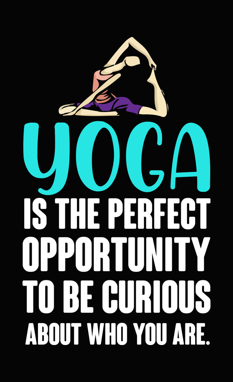 Vibrant Yoga Pose Stretch DTF Transfer