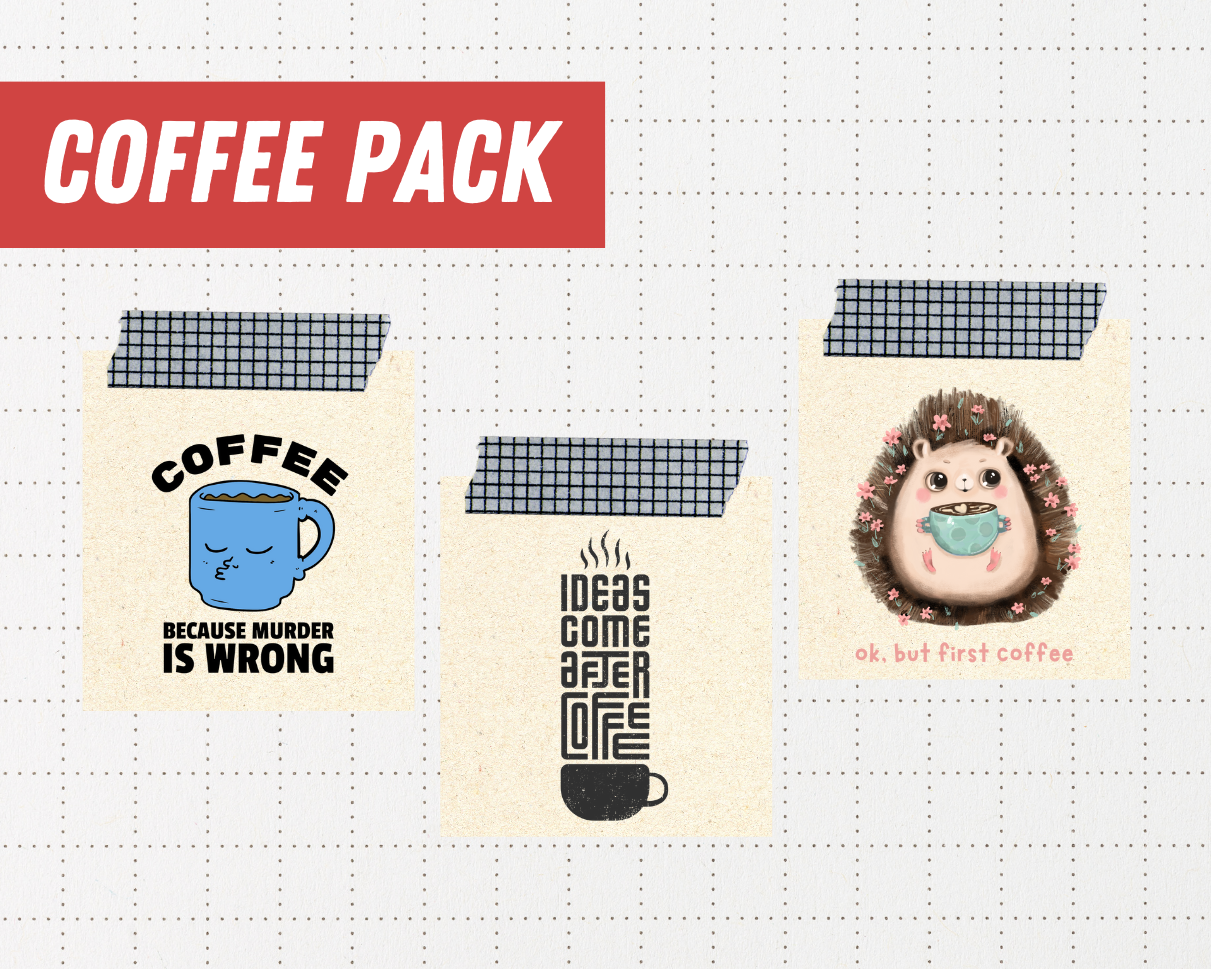 Curated DTF Transfer Sample Pack