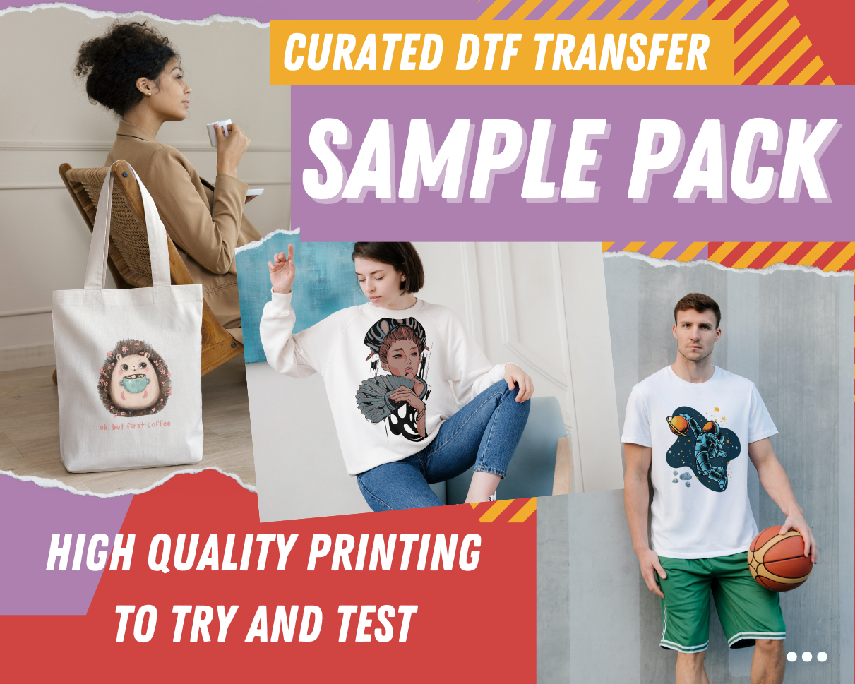 Free DTF Sample Pack – We Print U Press DTF Transfers