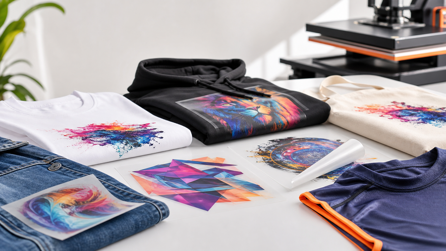 Premium hot-peel DTF transfers printed by TryDTF