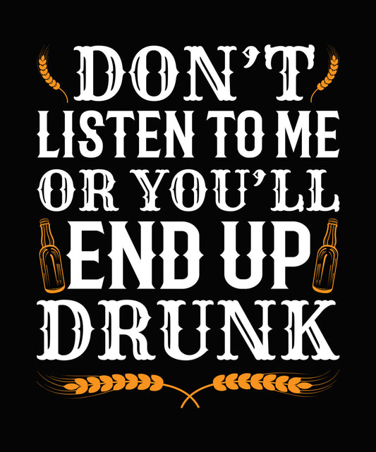 Beer And Barley Graphic DTF Transfer