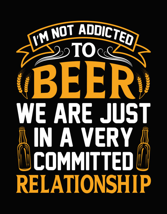Beer Relationship DTF Transfer