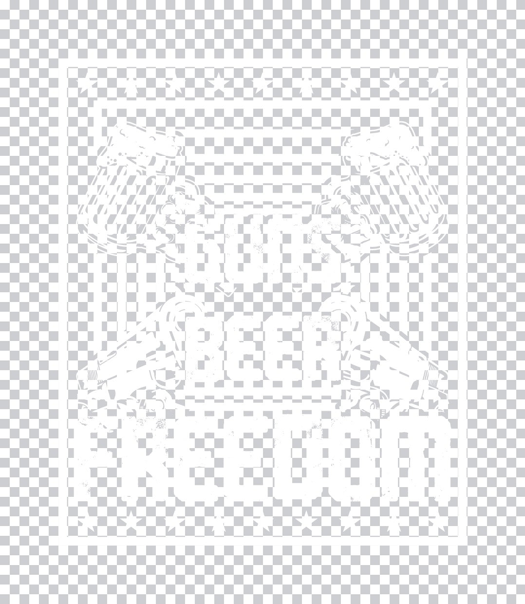 American Eagle Patriotic DTF Transfer