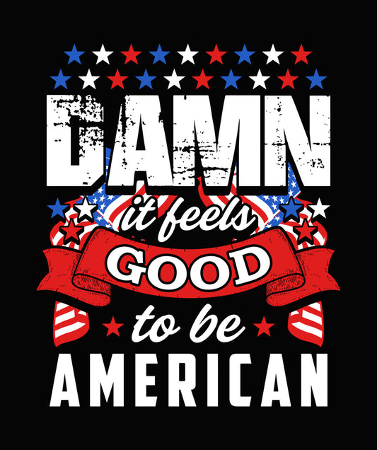 Patriotic Good Times DTF Transfer