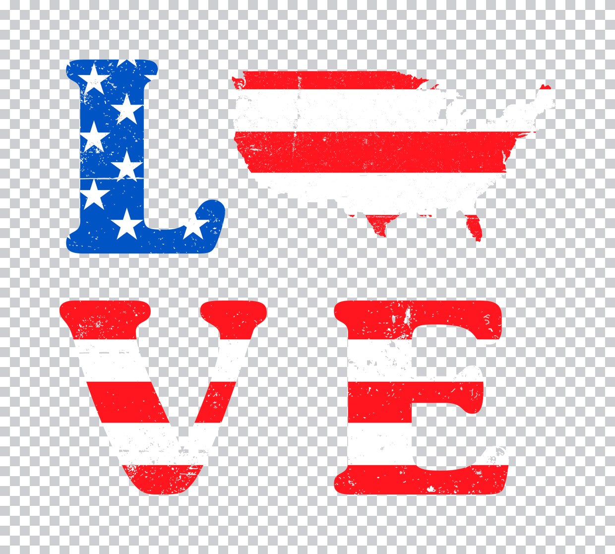 I Pledge Allegiance Flag DTF Transfer