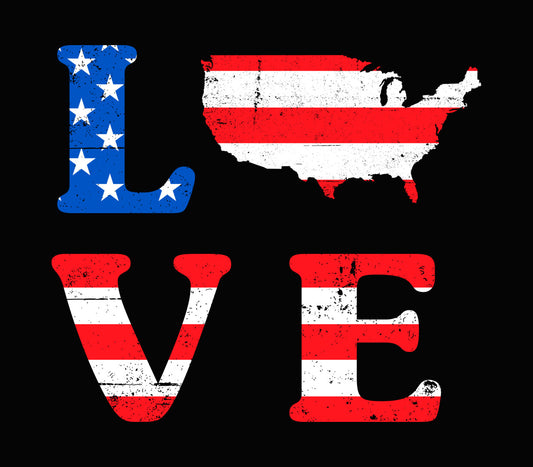 I Pledge Allegiance Flag DTF Transfer