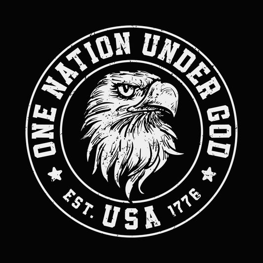 One Nation Under God DTF Transfer